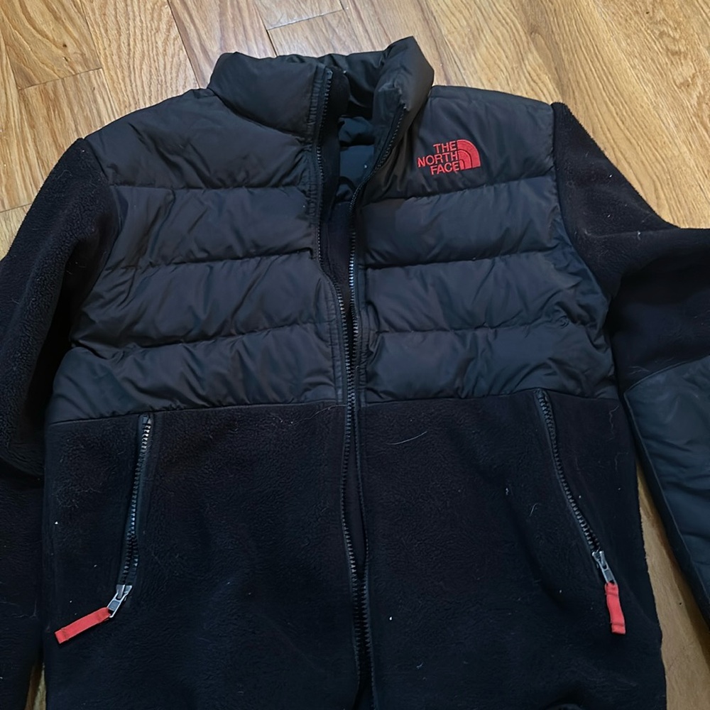 North face fleece with quilted top